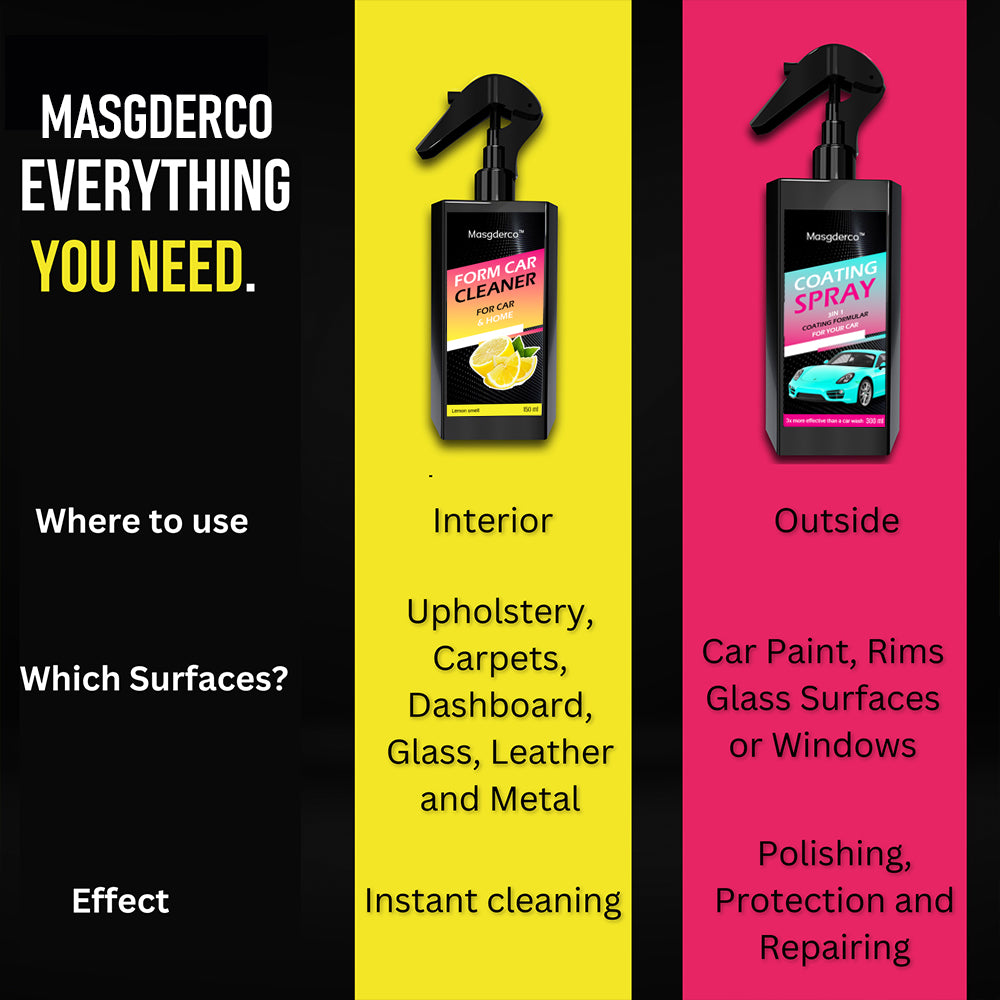 Masgderco™ Platinum Car Care Set