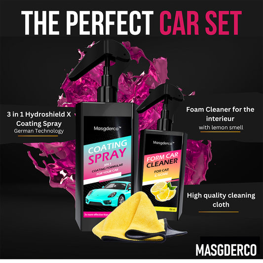 Masgderco™ Platinum Car Care Set