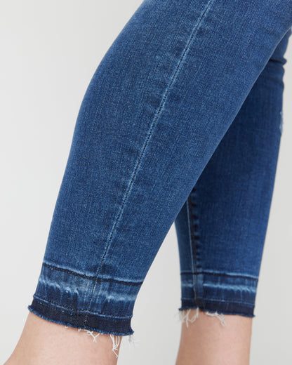 Distressed Ankle Skinny Jeans